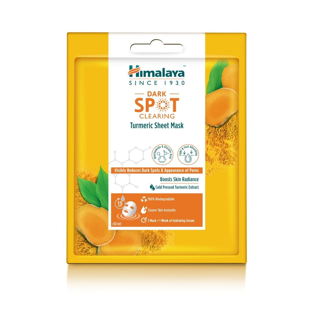 Dark Spot Clearing Turmeric Sheet Mask 30ml