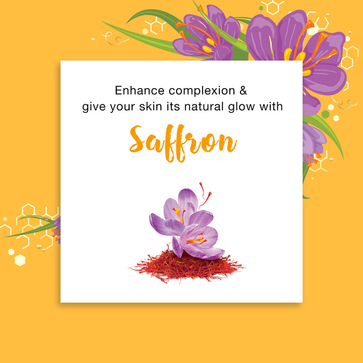 Natural Glow  Saffron & Vitamin C Sheet Mask 30ml