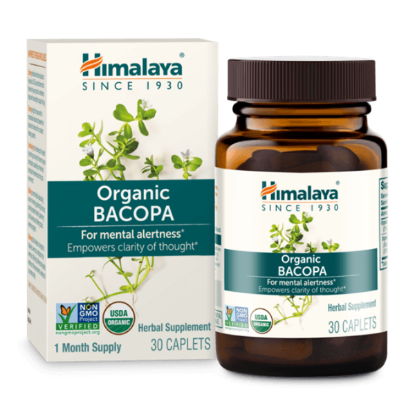 Himalaya Organic Bacopa 30 Caplets