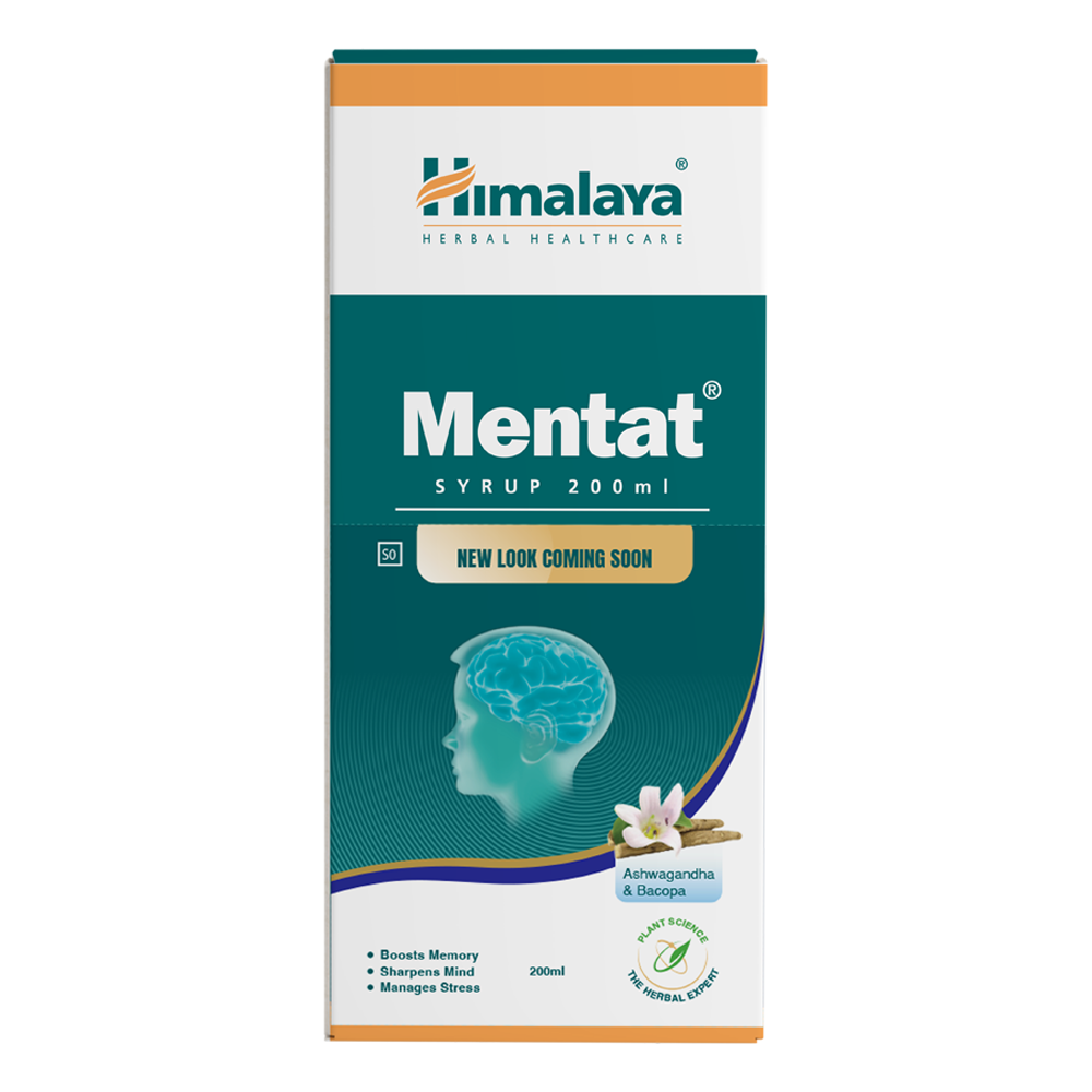 Metnta Himalaya Mentat Syrup 200ml | For a sharp and focused mind – Himalaya ...