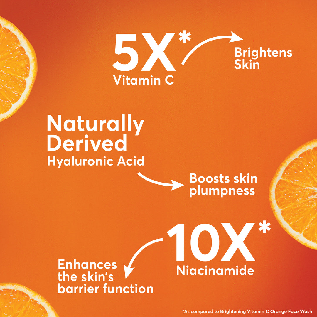 Brightening Vitamin C Orange Face Serum Infused Cream 50g