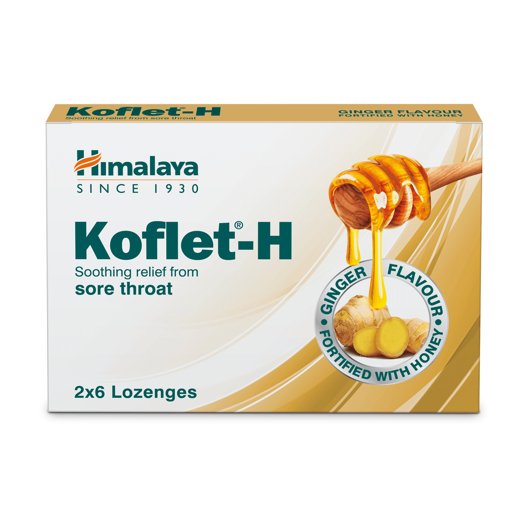 KOFLET H LOZENGES - GINGER 6's KOFLET H LOZENGES - GINGER 6's
