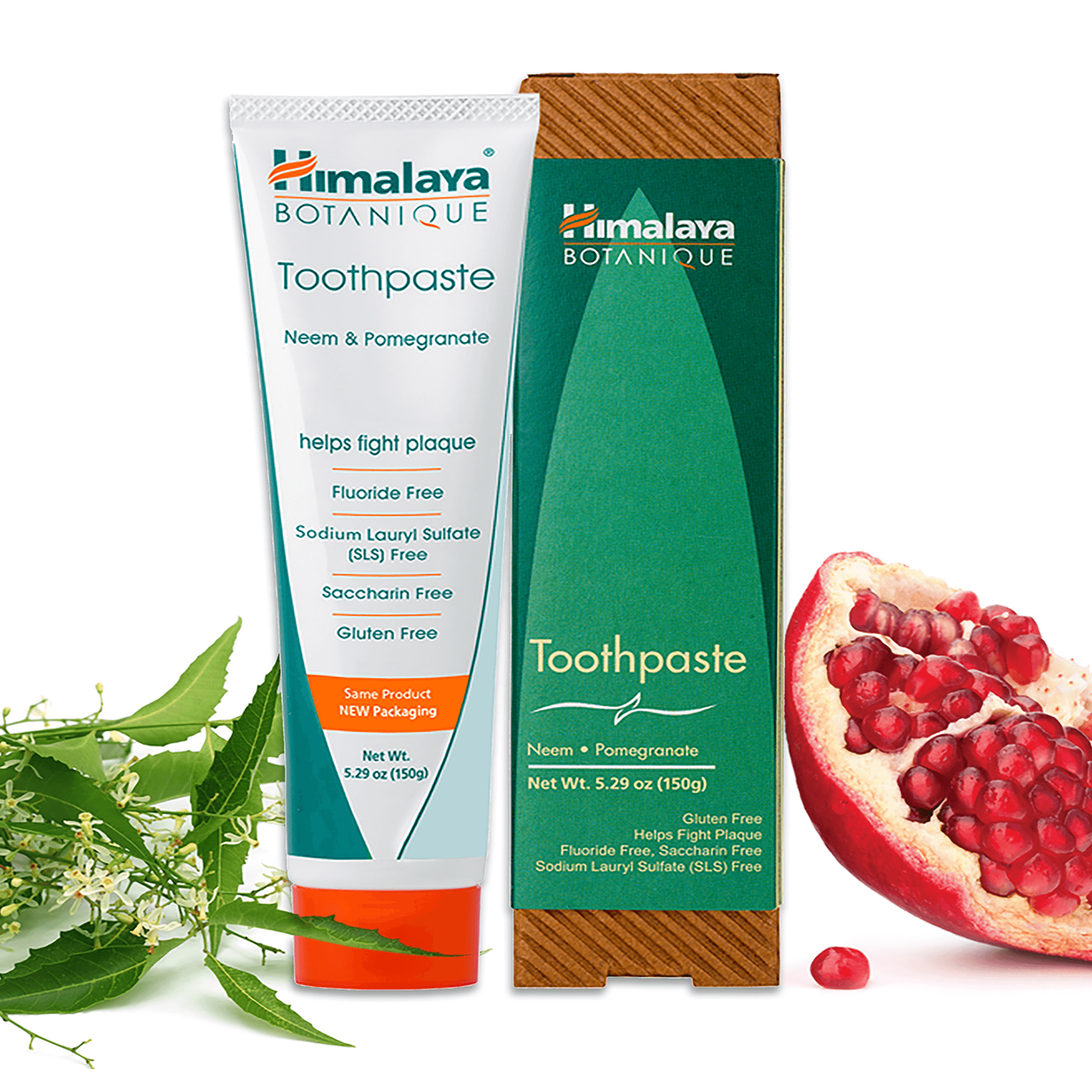 Botanique Complete Care Toothpaste Neem & Pomegranate 100ml – Himalaya ...