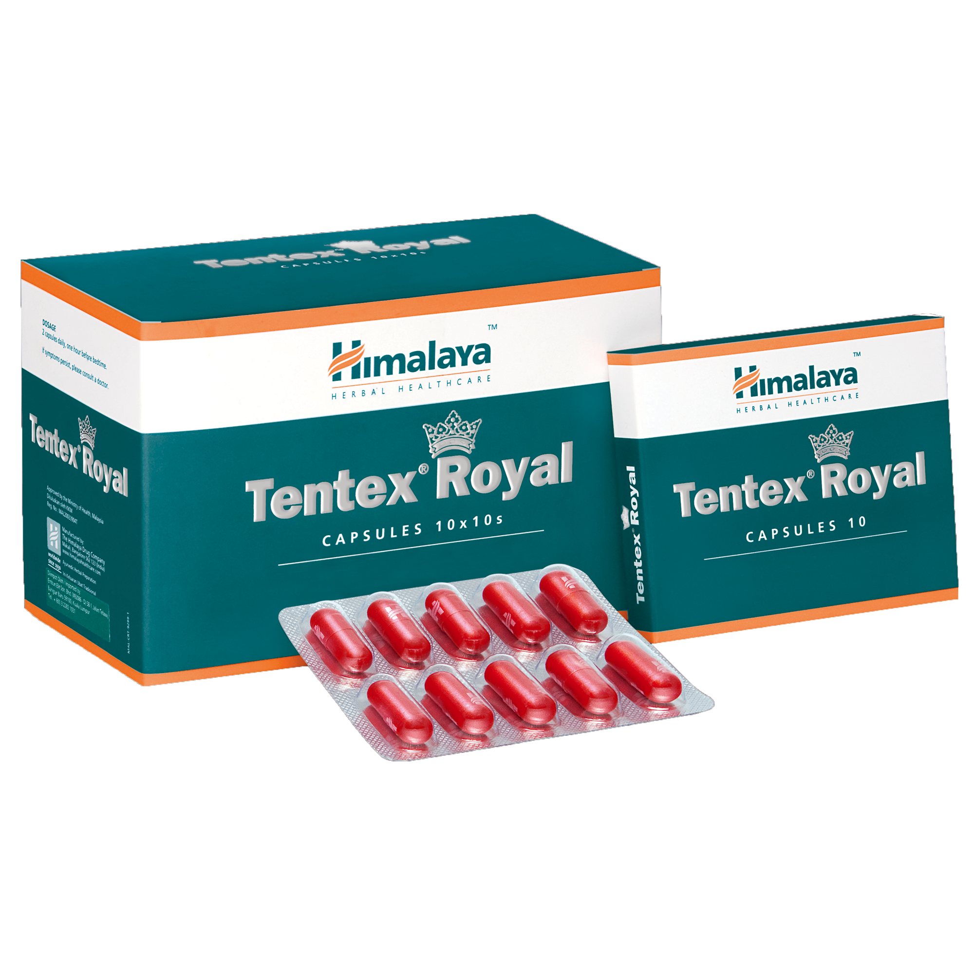 Himalaya Tentex Royal 10 Capsules | For Enhanced Perfomance – Himalaya ...